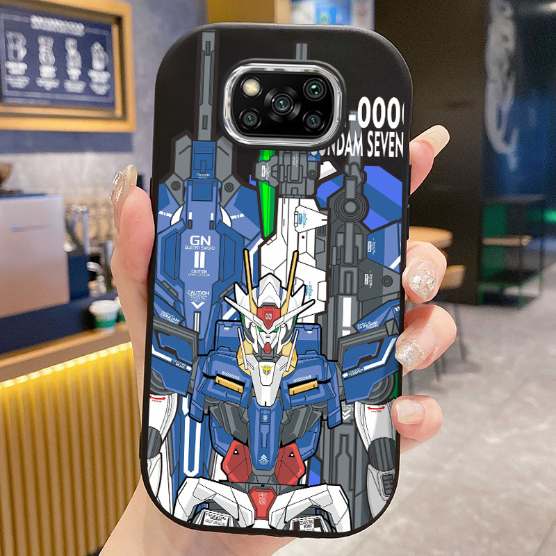 Casing Hp Untuk Xiaomi POCO X3 POCO X3 Pro POCO X3 GT POCO X3 NFC Case Casing Robot pola Kesing HP C