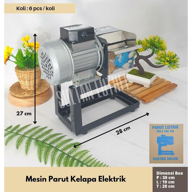 Mesin Alat Parut Kelapa Singkong Listrik Elektrik