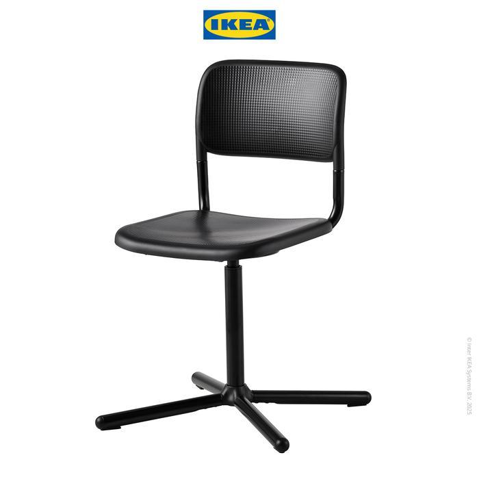 Ikea Smallen Kursi Kerja Putar Minimalis Hitam