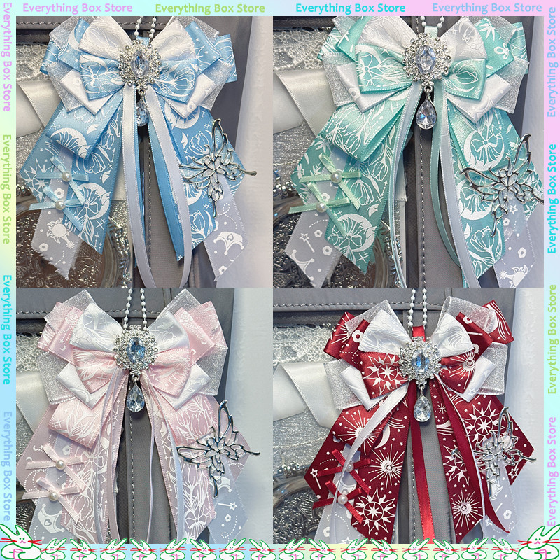 Goods Photography Bow Itabag Decoration Anime Periphery Itabag Pendant DIY Decoration Keychain