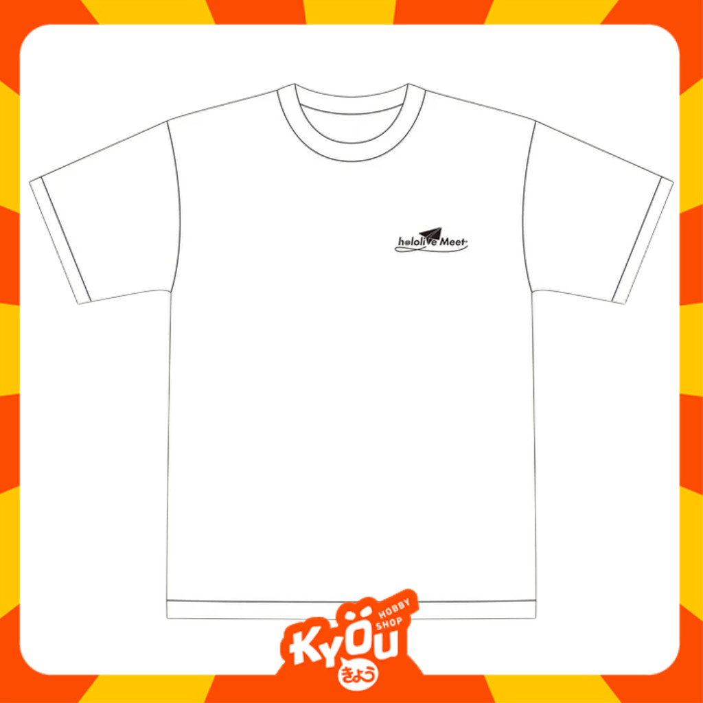 hololive Meet 2025 Deformed Illustration T-shirt