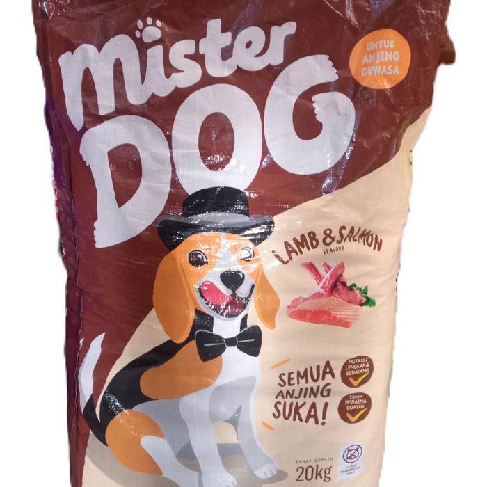 Promo Dogfood Mister Dog 20Kg 20 Kg Lamb Salmon Dog Food Makanan Anjing Bagus Murah Diskon