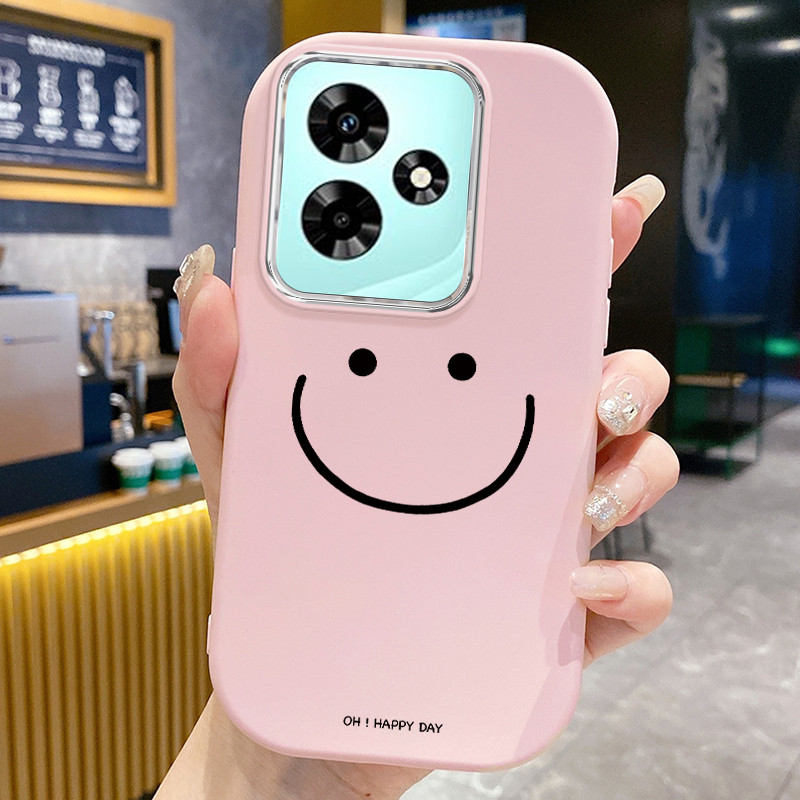 Casing Hp Untuk Infinix Hot 30 Hot 30i Hot 30 Play NFC Hot 20s Case Casing Senyum kematian pola Kesi