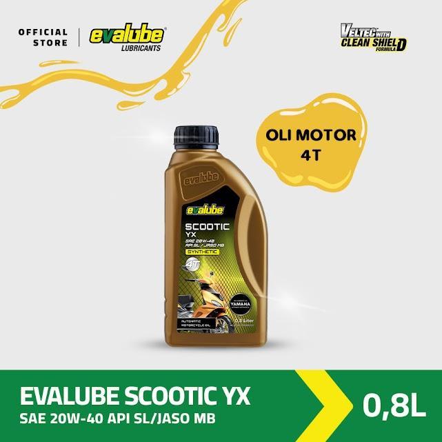 Oli Motor Matic Evalube Scootic Yx Synthetic 20W-40 (0,8L)