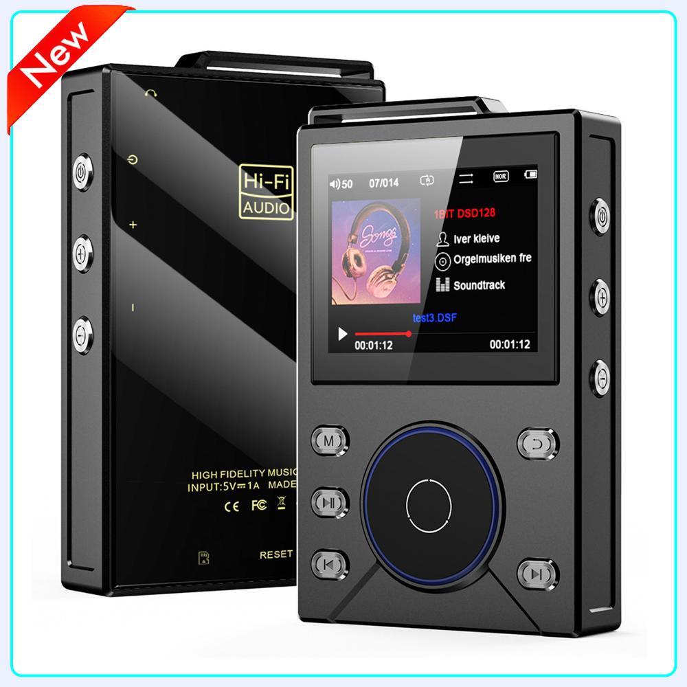 DSD Lossless Player 2.4 Inch LCD Screen Portable Music Player USB-C Charging Walkman Audio Player