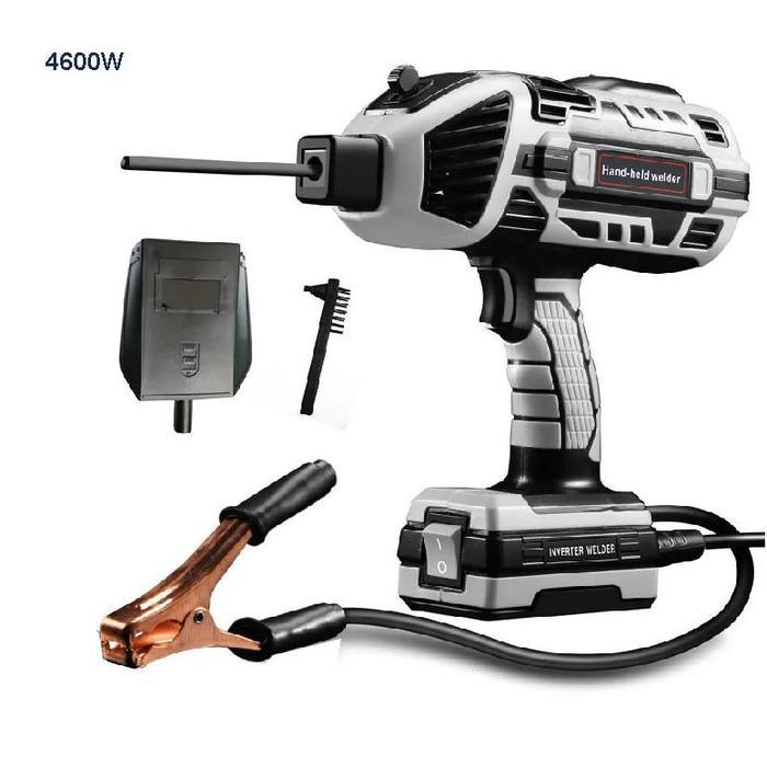 Mesin las portabel tukang las busur genggam 4600W alat las tukang las listrik otomatis 220V110V