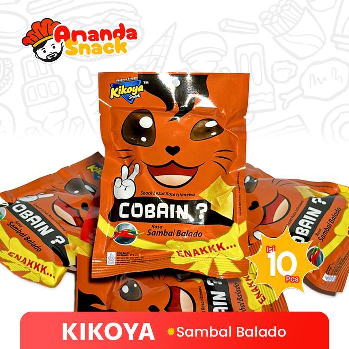 "New" Kikoya Snack Makanan Ringan 1 Pack 10 Pcs - Cemilan - Keripik
