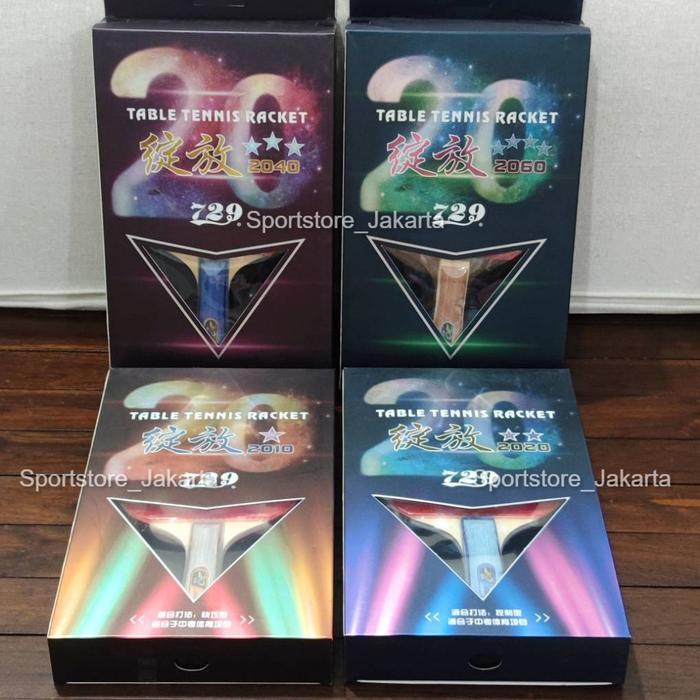 Bet Pingpong 729 2010 2020 2040 2060 Original - Bat Tenis Meja 729