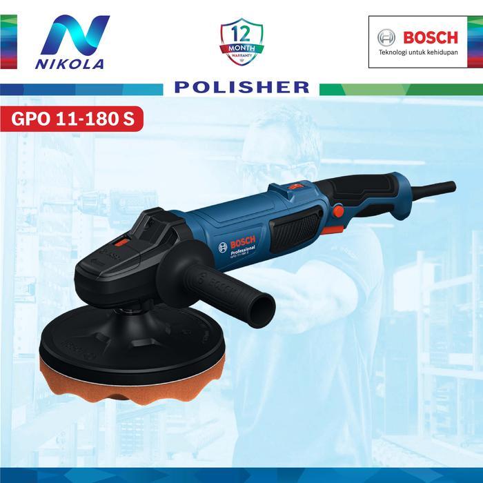 GPO 11 - 180 S BOSCH Polisher / Pemoles 7" GPO11180S GPO 11 180 S