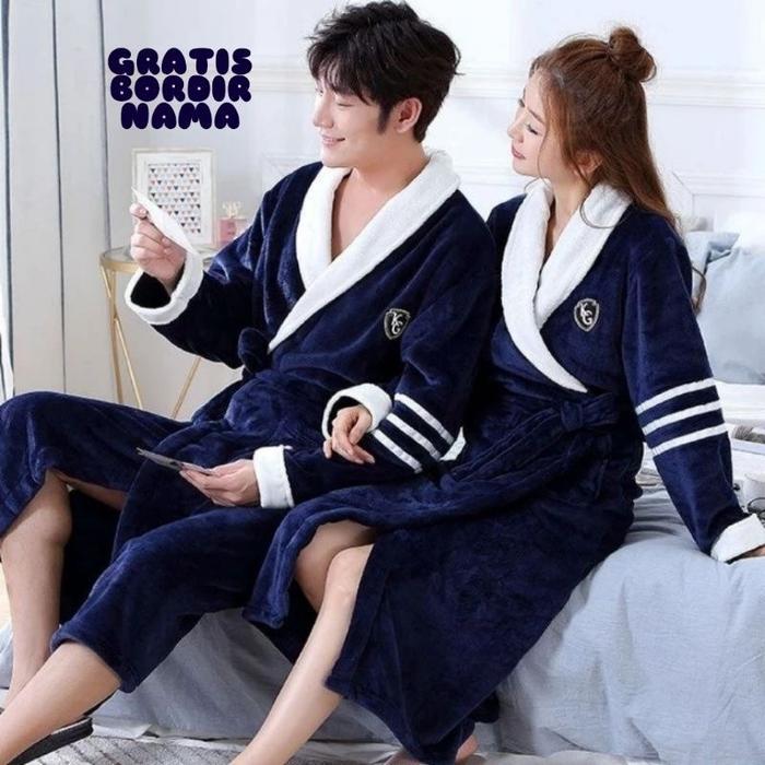 KIMONO HANDUK TEBAL DAN LEMBUT/KIMONO HANDUK KOREA/KIMONO HANDUK BORDIR/KIMONO HANDUK HAMPERS