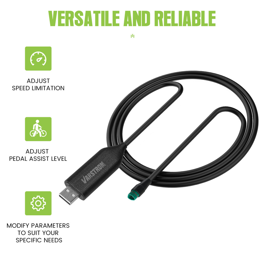 BAFANG CAN-BUS USB PROGRAMMING CABLE FOR BAFANG BBS01 BBS02 BBS03 BBSHD MID DRIVE CENTER ELECTRIC