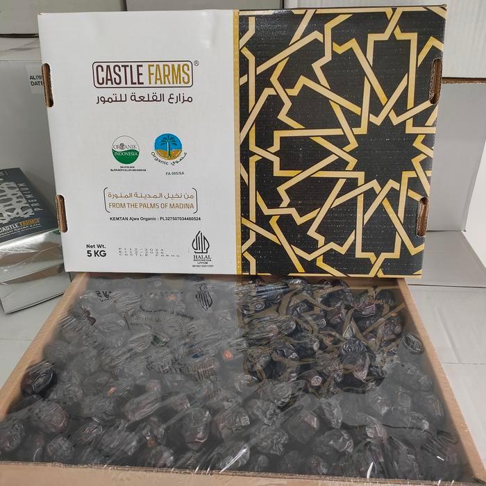 kurma ajwa 5kg castle farm