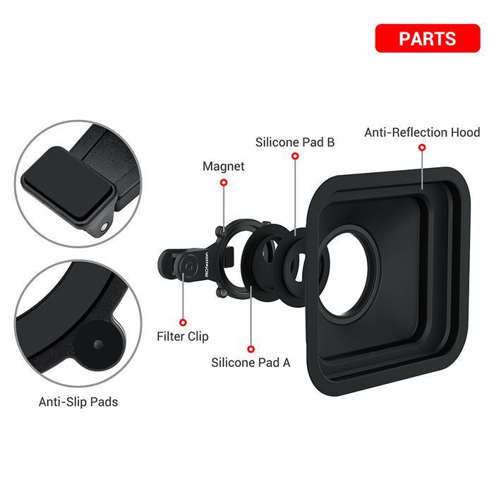 PH PROFEZZION SMARTPHONE 49MM MACROCPLSTARND LENS FILTER WITH HOO