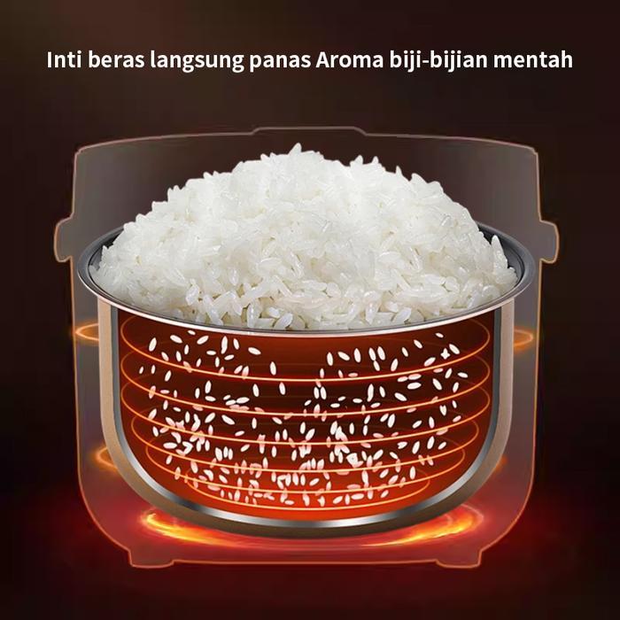 RICE COOKER 3.0L PENANAK NASI LISTRIK RICE COOKER RICE COOKER MULTIFUNGSI PENANAK MEMASAK NASI