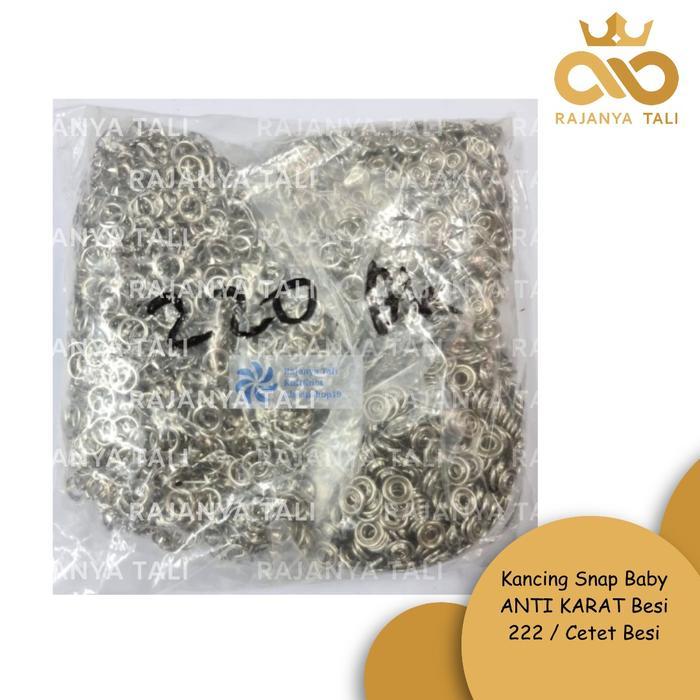 Kancing Snap Baby ANTI KARAT Besi 222 / Cetet Besi