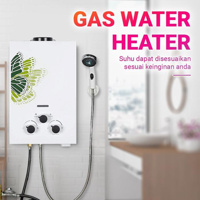 Gas Water Heater Finito/Matrix / Pemanas Air Gas Digital W01/W02 Beragaransi