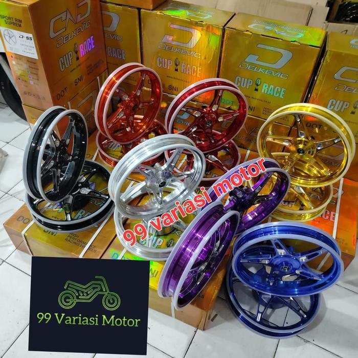 Velg Delkevic Kspeed Ring 14 Lebar 185/215 Vario Mio J Mio Sporty Beat Scoopy Genio Mio K Speed