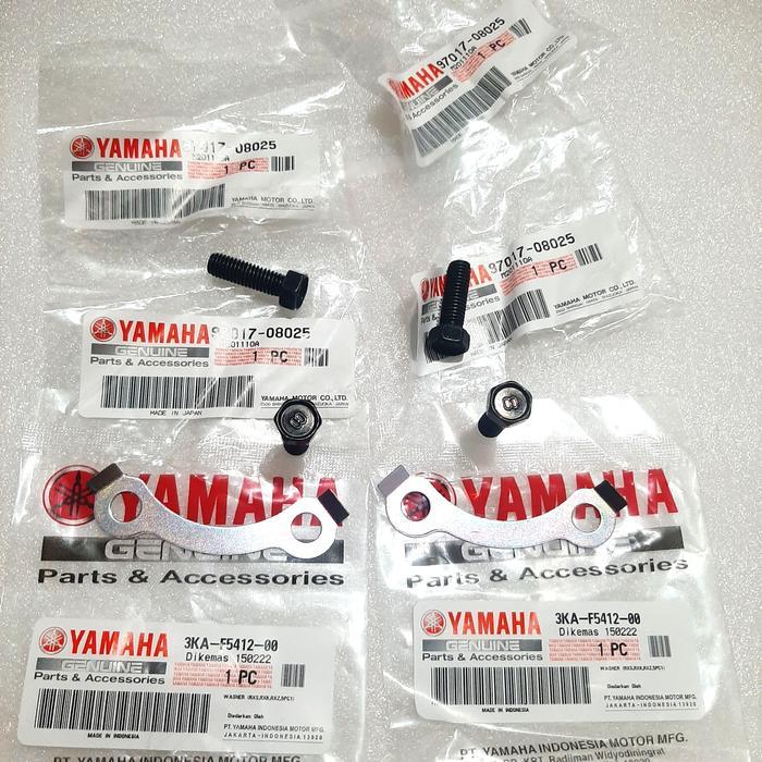 Stok Baru baut plat klem piringan cakram depan rxking rx king kobra rxk ori
