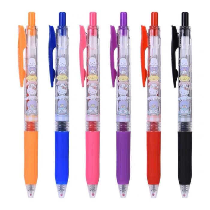 Stok Baru Zebra Sarasa Sanrio Characters Gel Ink 0.5mm Pen Limited Edition