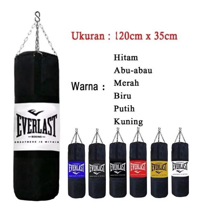 Samsak Tinju Tanpa Isi 120cm / Samsak Tinju Boxing Muaythai / Samsak Bisa Cod