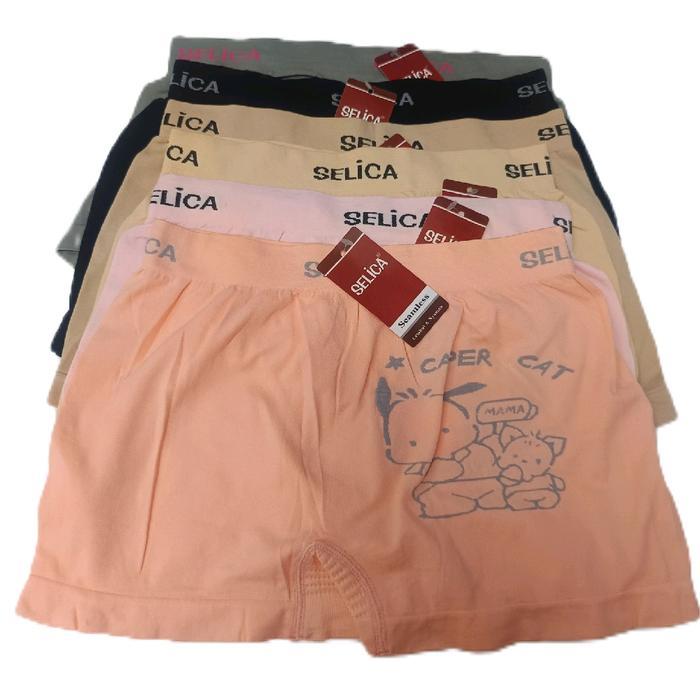Celana Dalam Segiempat Selica Rajut Halus Cd Rajut Hotpants Cd Rajut Boxer Wanita Co