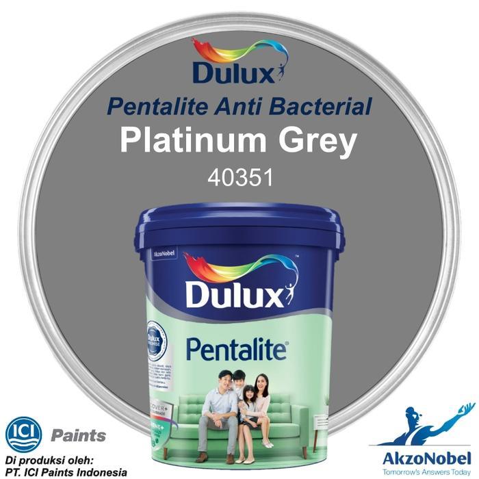 CAT DULUX PENTALITE 2.5 LT - PLATINUM GREY 40351 Gratis Ongkir