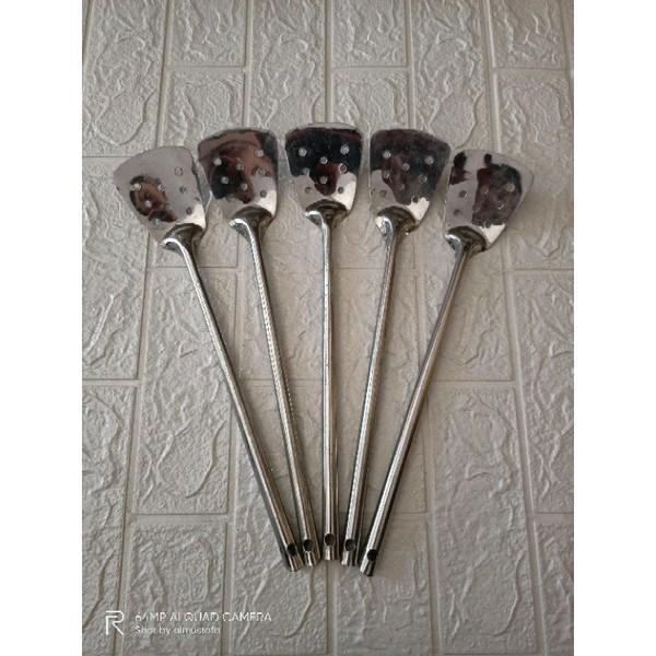 Spatula sutil stainless / sodet stainless / sutil goreng / sutil murah / sulit tebal Kitchenware