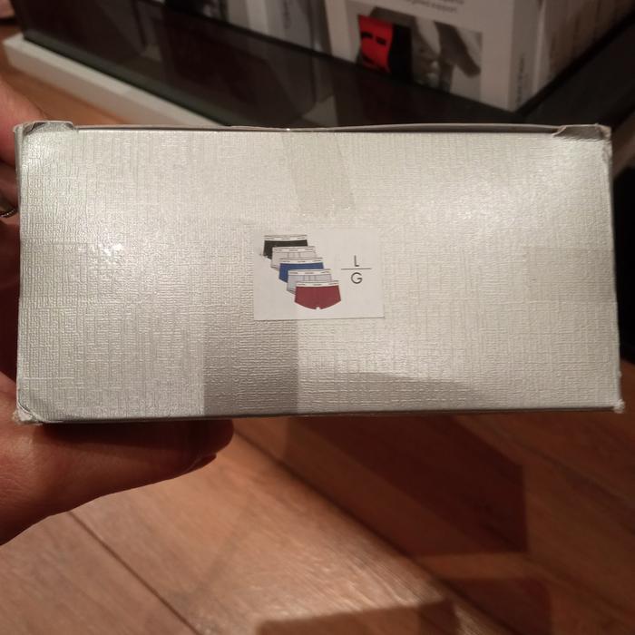 Underwear Pria Calvin Klein Original - Isi 5 Cotton Strech Boxer White 100% Original