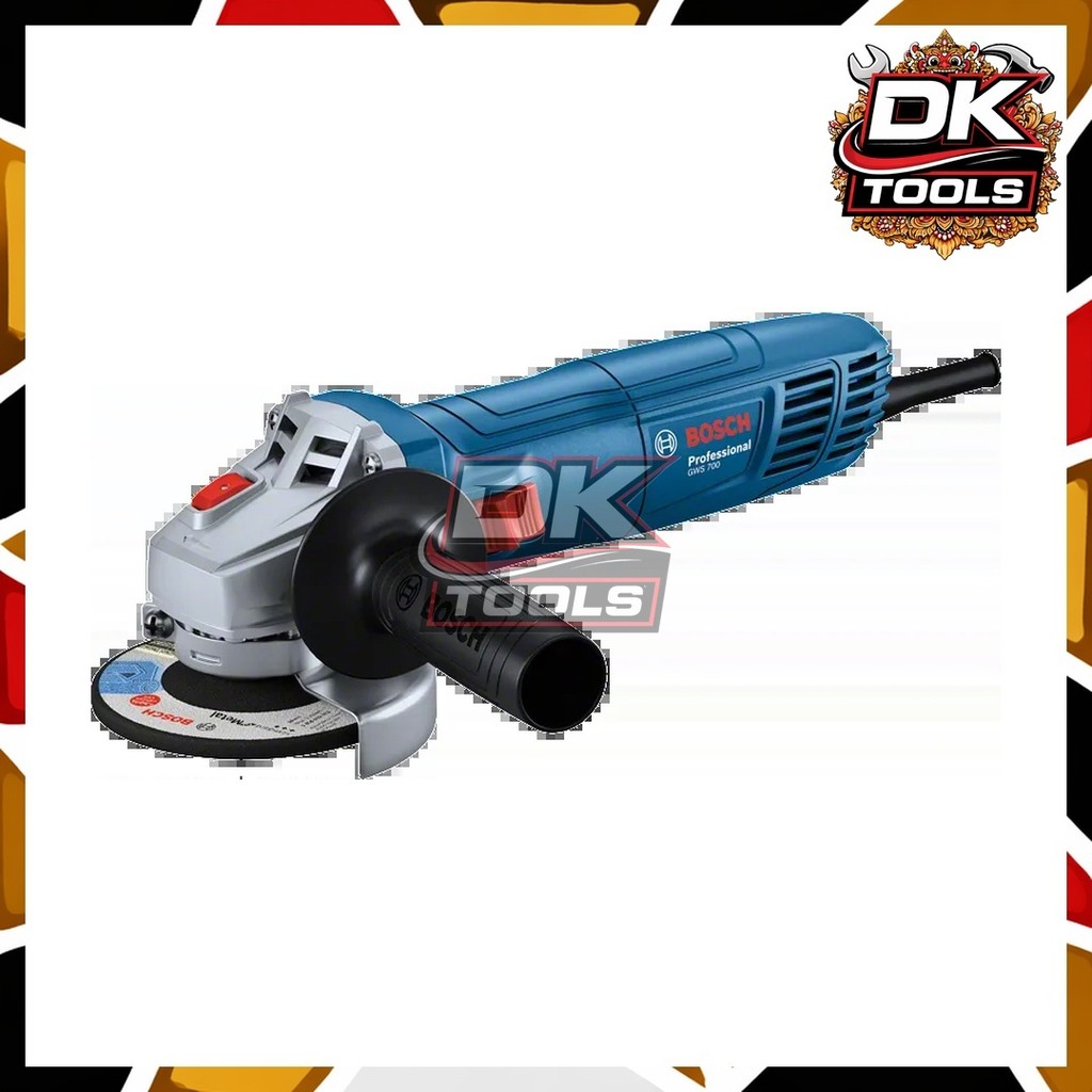 Bosch gerinda gws 700 - mesin gerinda tangan 4" gws 700 - mesin gerinda bosch original
