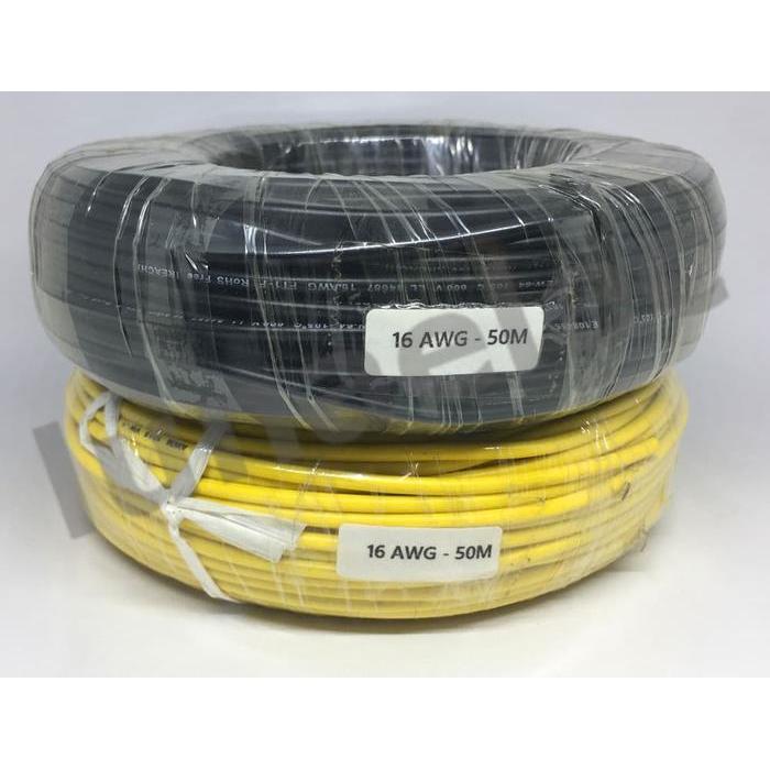 Kabel AWG 16 600v 50m UL1015 Rei Hsing Kabel AWG Coppertin