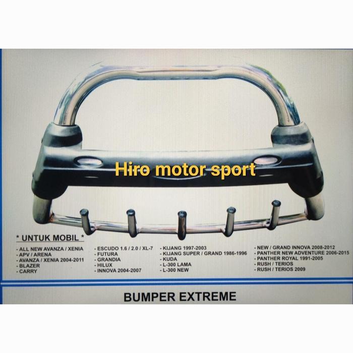 tanduk carry futura model besi crome extreme - M23 Auto ACC