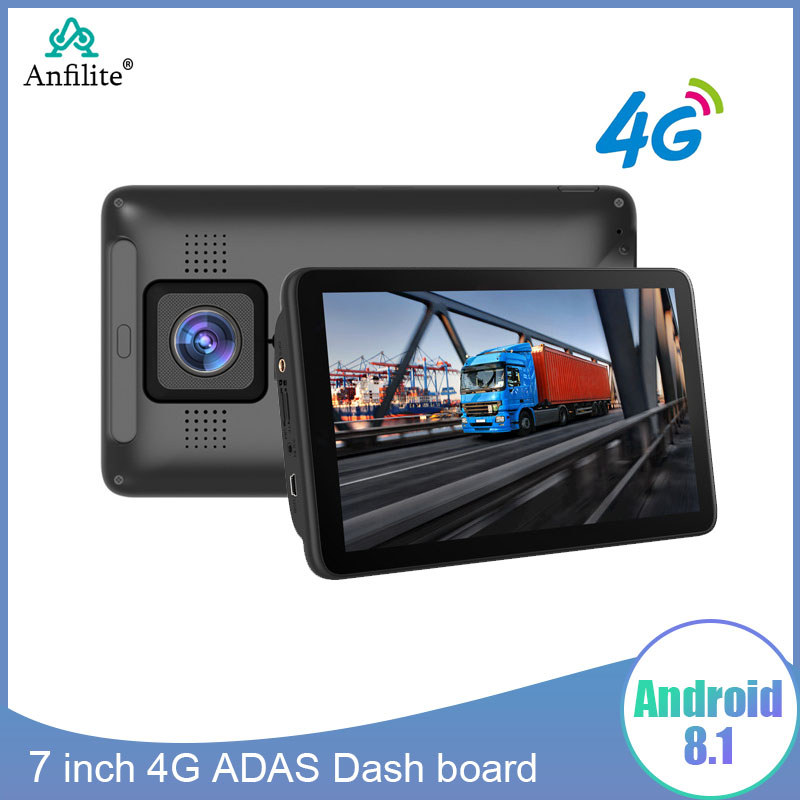 Anfilite 7 Inch Android 8.1 Car GPS Navigator 2GB RAM 32GB ROM Navigation Car WiFi with Car Dash Cam