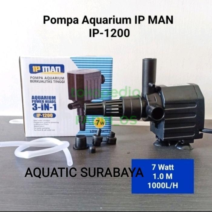 Pompa Aquarium Power Head 3 in 1 IP Man IP 1200 output 1000 L/H