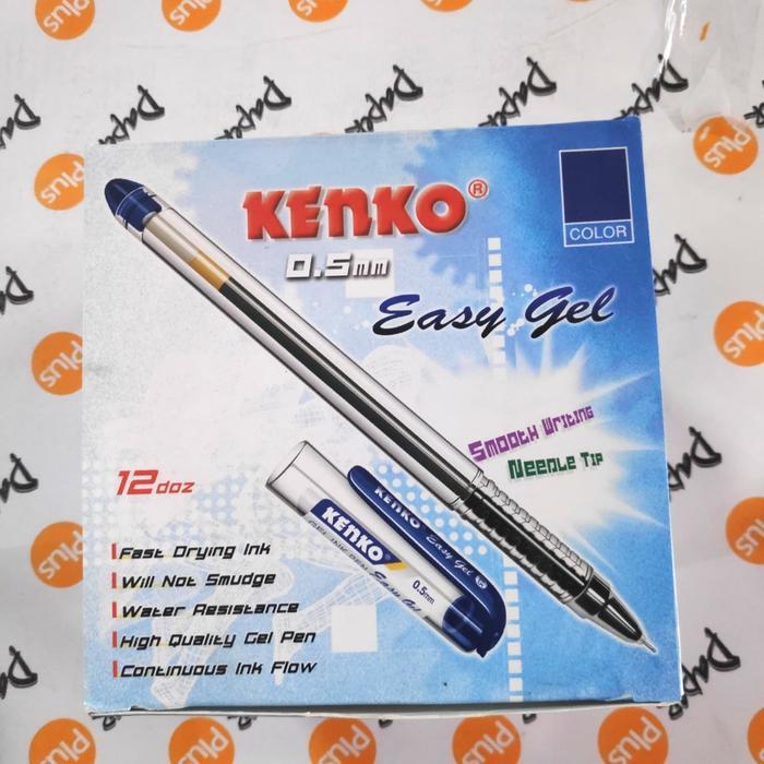 Stok Baru Pulpen / Ballpoint KENKO EASY GEL (12pcs)
