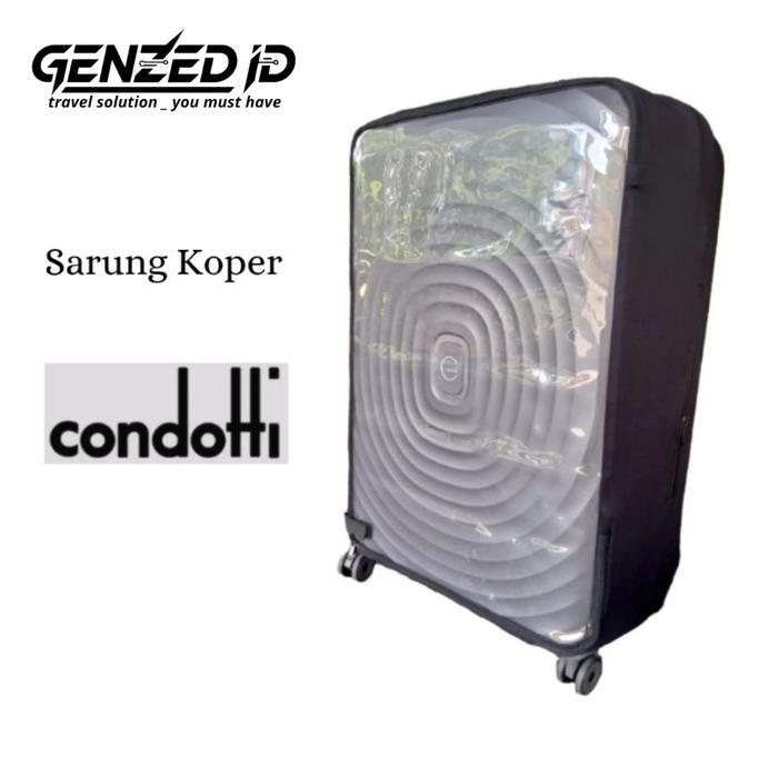 Sarung Cover Pelindung Koper Untuk Merk Koper Condotti Semua Ukuran