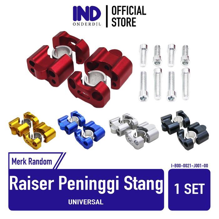 ASLI Raiser-Riser-Peninggi Stang-Setang Variasi CNC Untuk Semua Jenis Motor READY STOCK