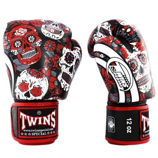 Sarung Tinju Twins Special FBGVL3-53 Skull / Boxing Muay thai gloves