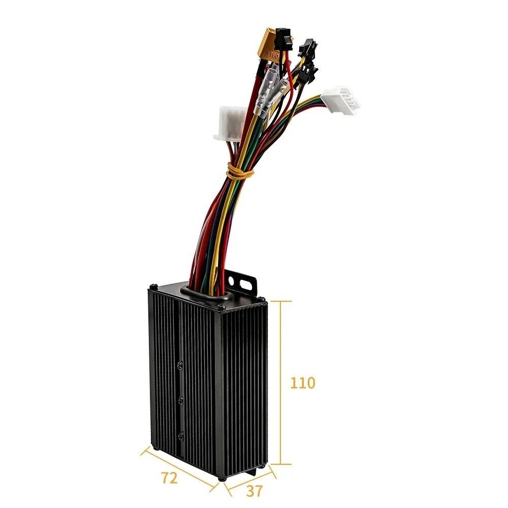 Conversion Kit 16 inch Electric Bicycle Motor Wheel Kit Gearless Brushless E-bike Motorcycle Hub