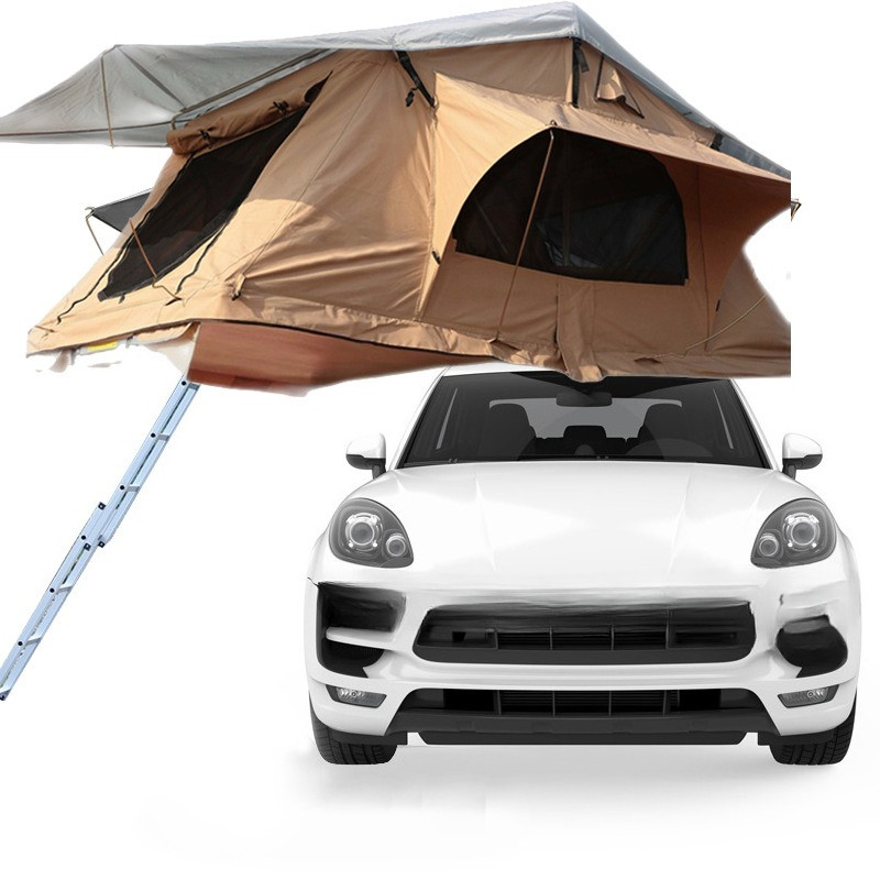 Roof Top Tent Aluminum Alloy Portable Folding Car Roof Tent for SUV, Waterproof Camping Tent,Quick