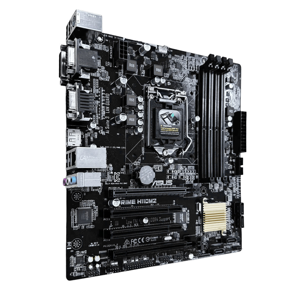 ASUS PRIME H110M2 Intel H110 Micro ATX Motherboard LGA 1151 6th/7th Gen Core Cpu I3 I5 I7 6500 7700