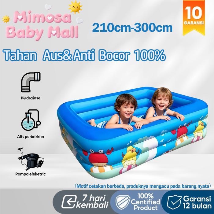 Terlaris Mimosa Baby MallKolam Renang Anak Jumbo 3 Meter/Kolam Renang Karet Yang Karet Yang Menebal