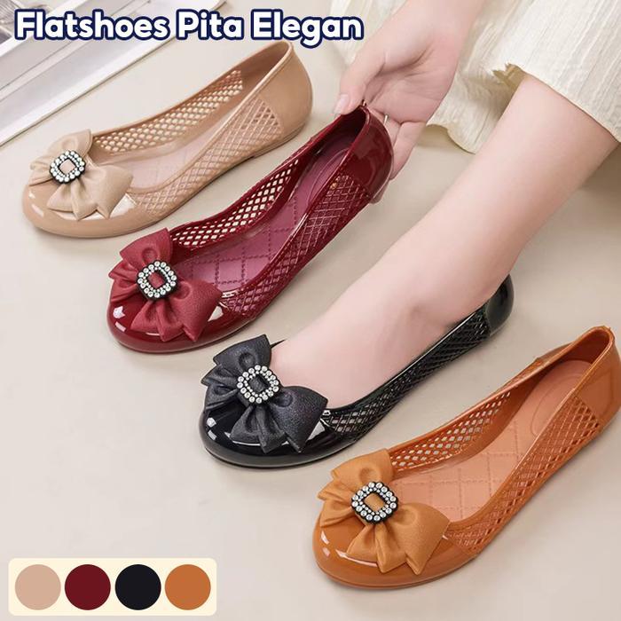 ASLI Flatshoes Wanita / Sepatu Wanita / Sepatu Wanita Korean Style / Sepatu Slip On Wanita / Sepatu