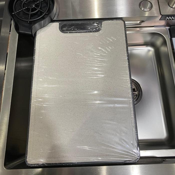 Kitchen Sink Modern 7545 Perak / Kitchen Sink Stainless / Kitchen Sink Warna Perak / Kitchen Sink