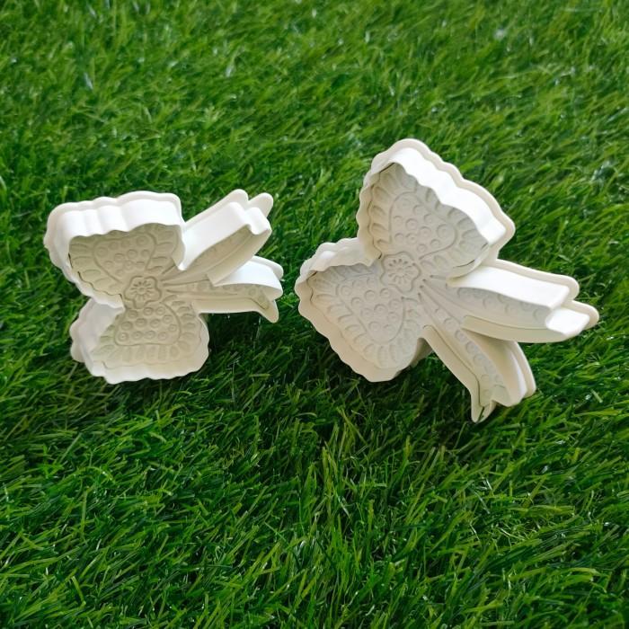 Plunger Cutter Pita (dapat 2 ukuran). Plastik premium