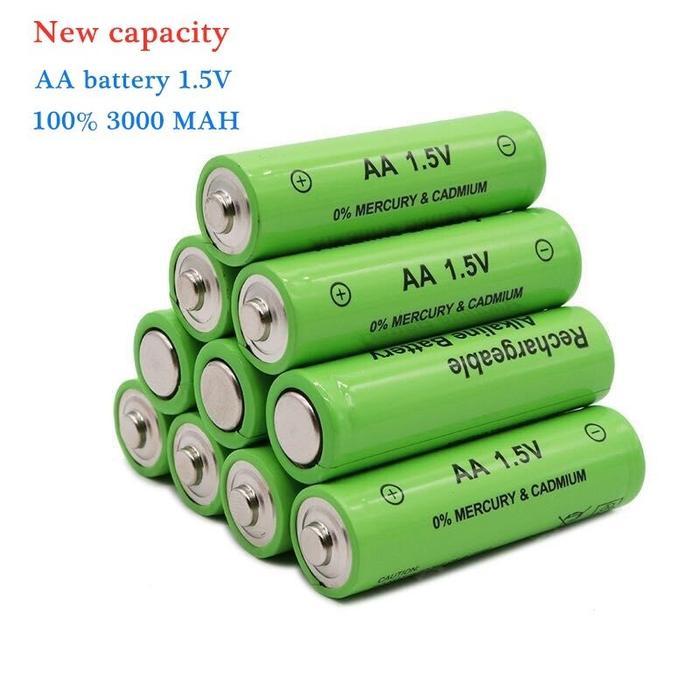 BATTERAI AA+AAA 1.5V BATRE CAS AA/AAA BATTERY 1.5V 100% LABEL BARU 3800 MAH BATERAI ISI ULANG 1.5V