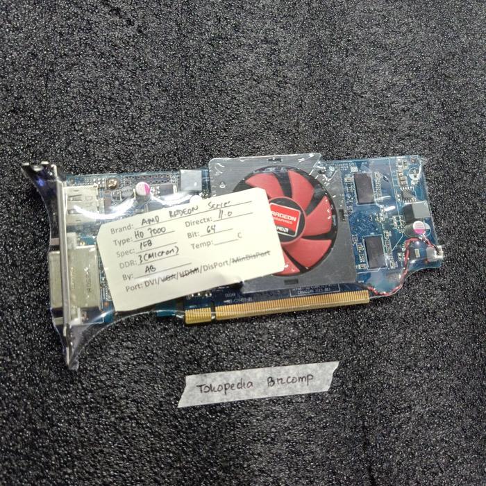 VGA AMD RADEON HD7000 1GB 64BIT DDR3 OK