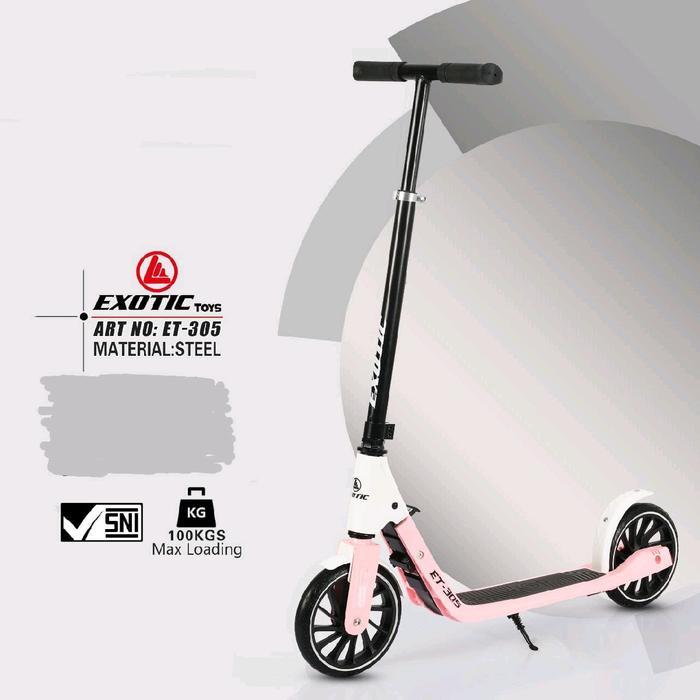 SCOOTER SKUTER ANAK DEWASA RODA 2 OTOPED EXOTIC HB305