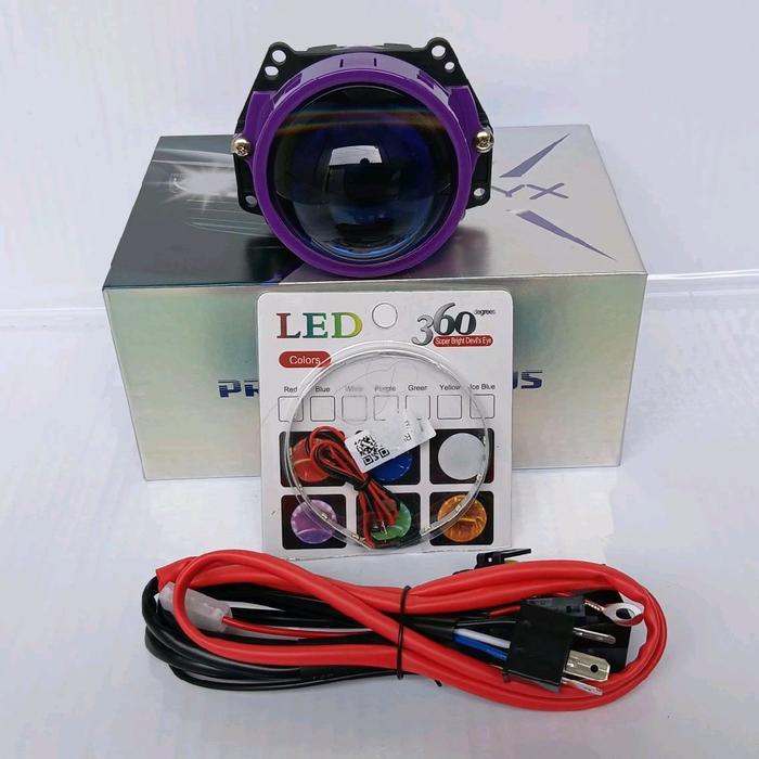 Paket Hemat Projector Biled 3 Inch P70 Vinyx