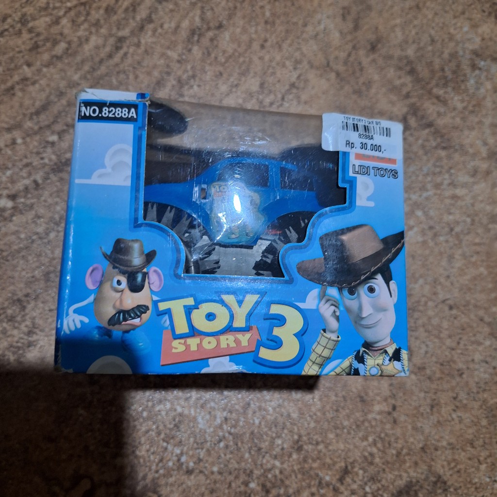 Mainan Mobil Toy Story 3 - Mobil Ajaib 360 Derajat Untuk Anak