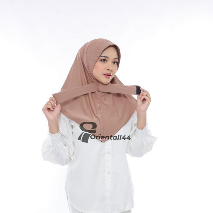 Hijab Bergo Instan Inner Winter Pet Jersey / Jilbab Winter Inner Pad Bergo Jersey